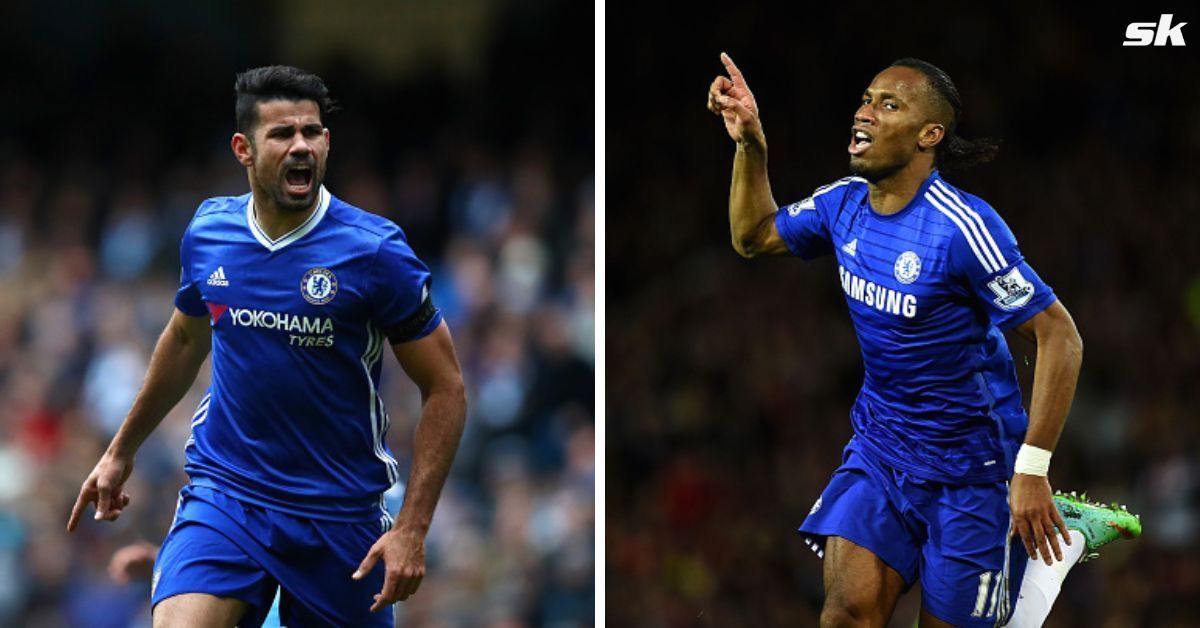 Didier Drogba and Diego Costa scored a combined 223 goals for Chelsea.