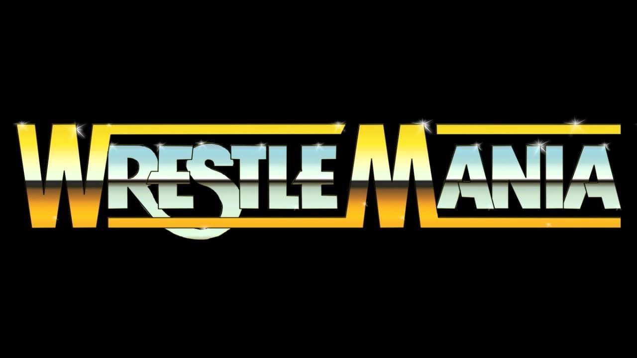 The classic "WrestleMania" logo. The very event that put the WWE on the map.