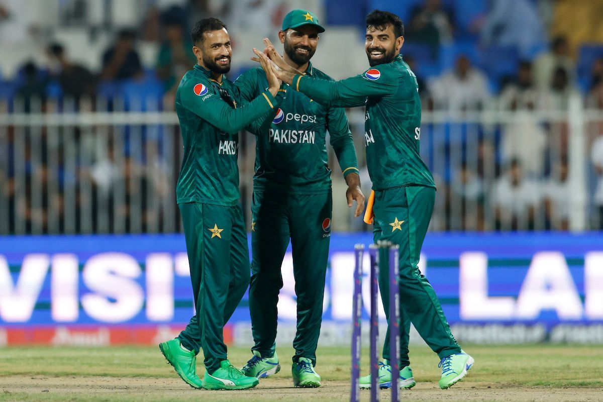 Pakistan team humbled Hong Kong by a 155-run win at the Asia Cup [Pic Credit: Pakistan cricket]