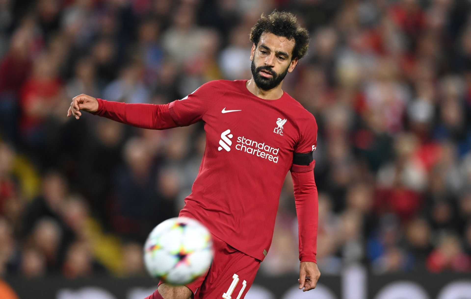 Salah hasn't been at his best for Liverpool this season