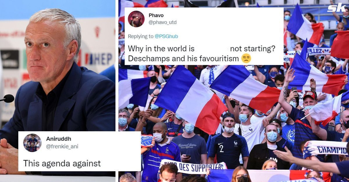 France supporters slam Didier Deschamps for his team selection for Austria clash