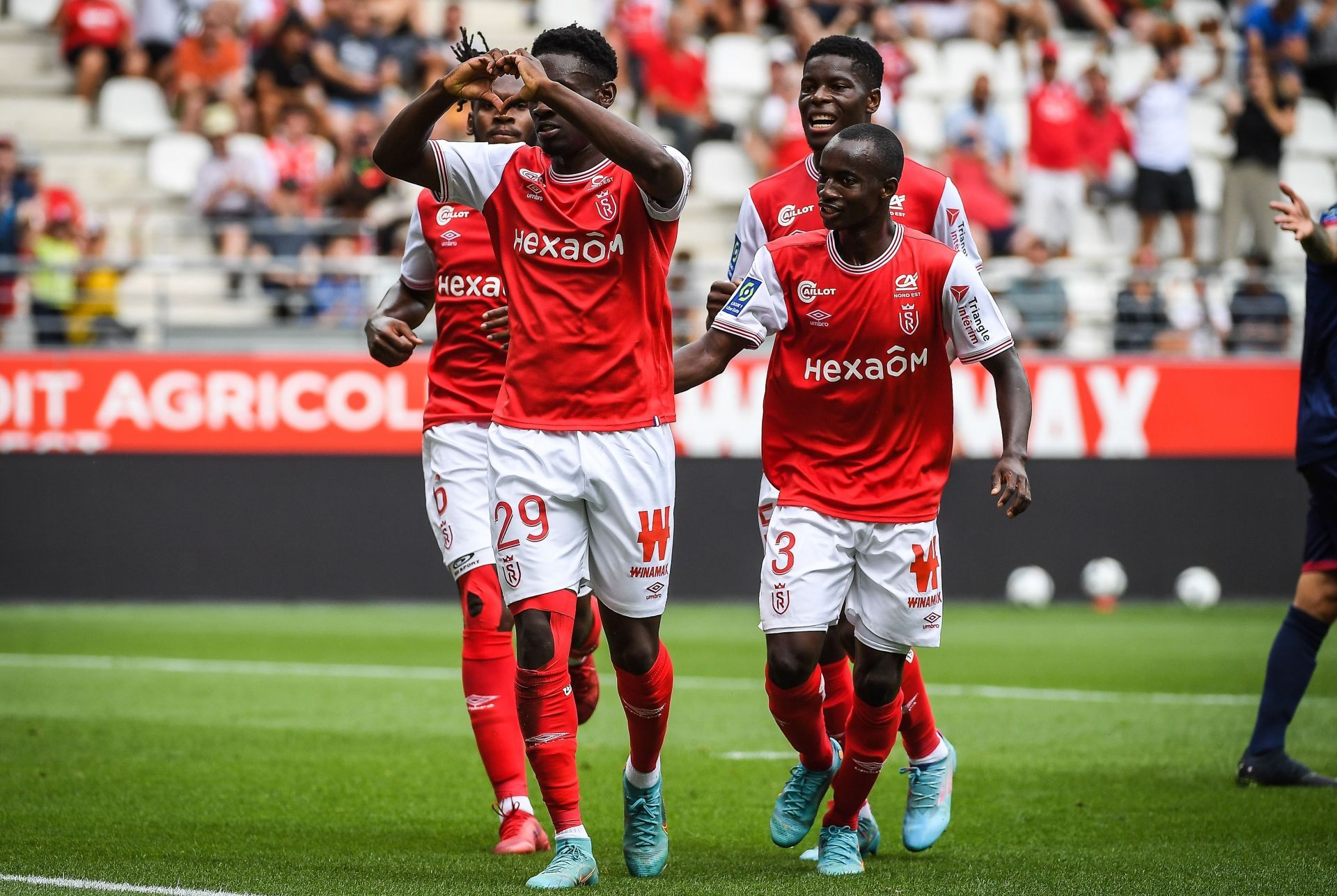 Can Folarin Balogun find the net for Reims again this weekend when they face Toulouse?