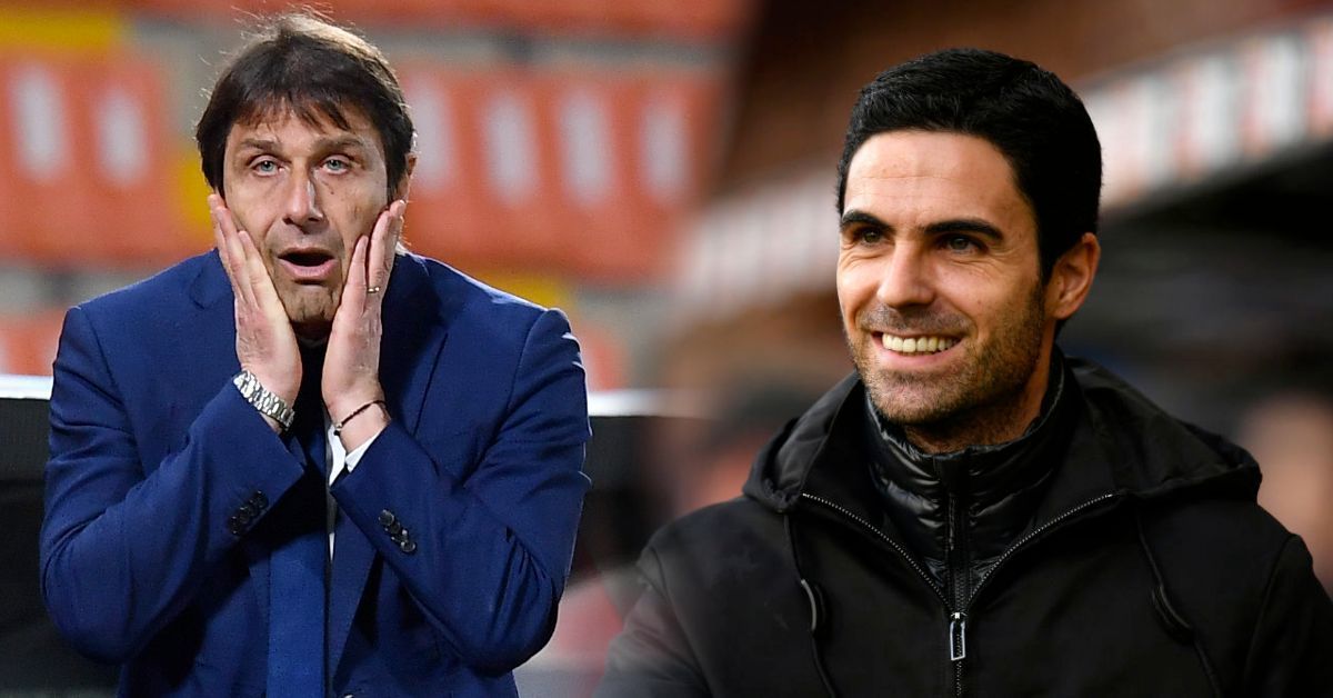 Antonio Conte and Mikel Arteta