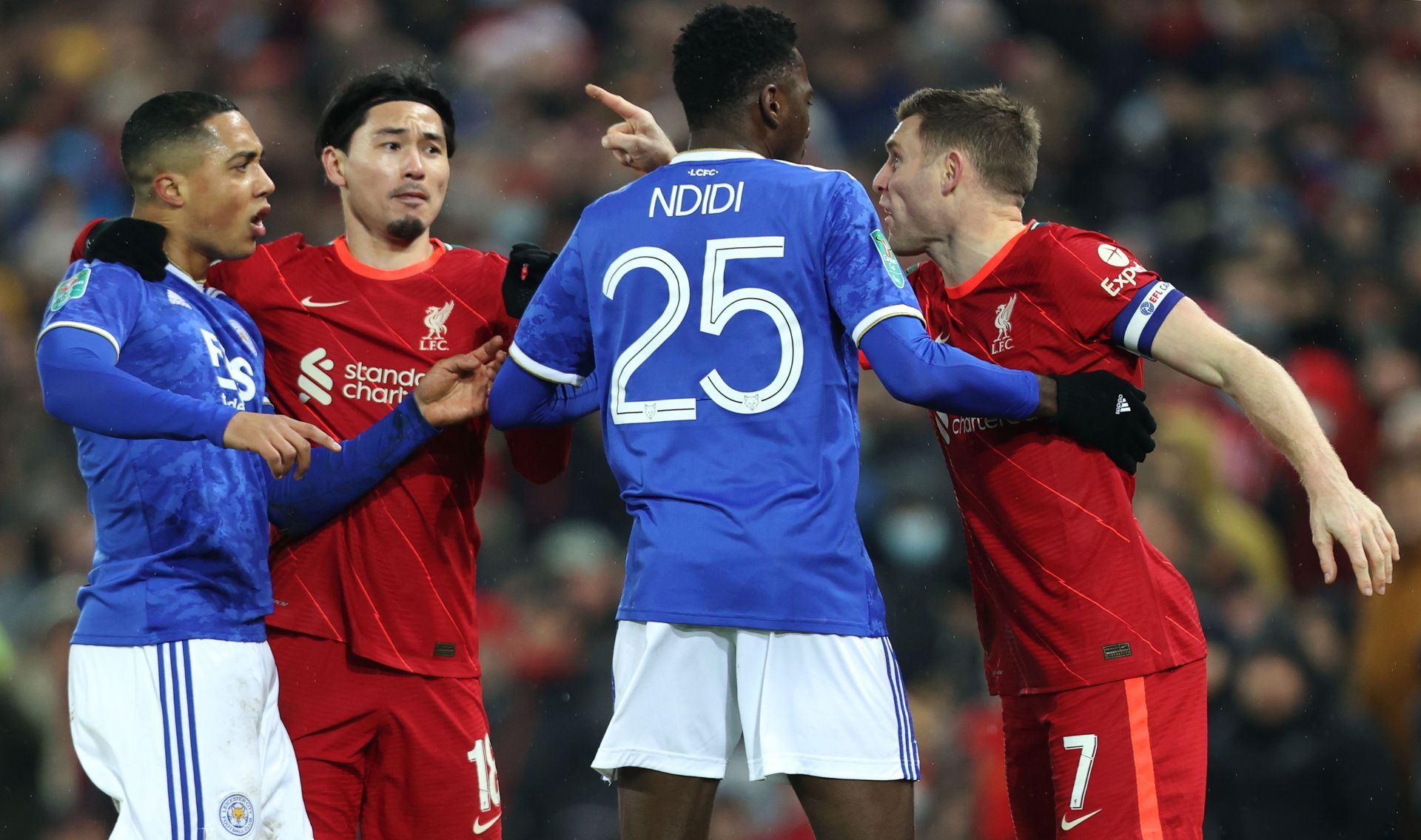 Liverpool v Leicester City - Carabao Cup Quarter Final