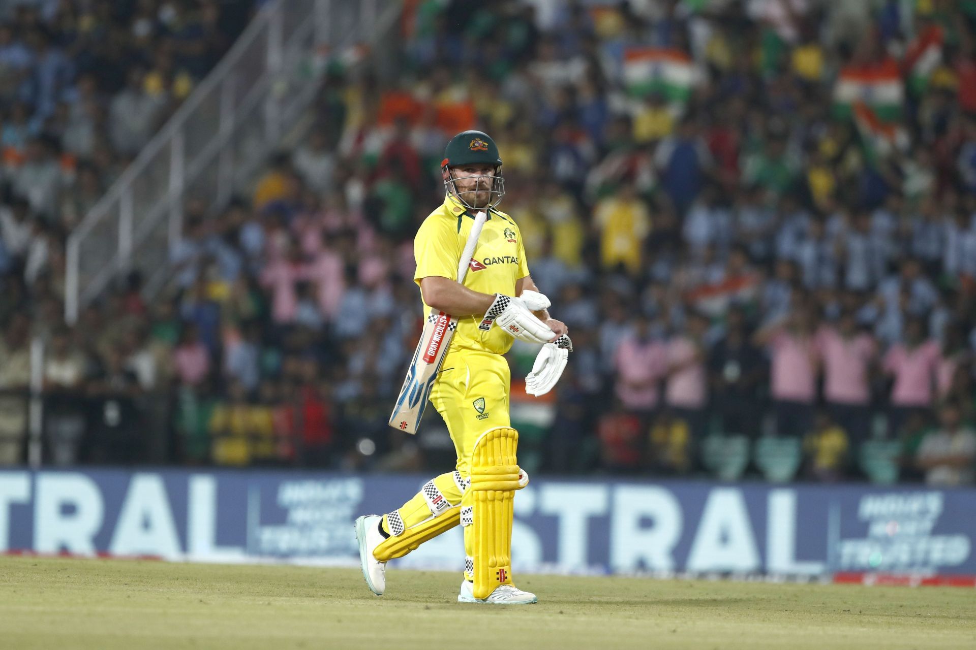 Aaron Finch has been struggling for runs for a while now. Pic: Getty Images