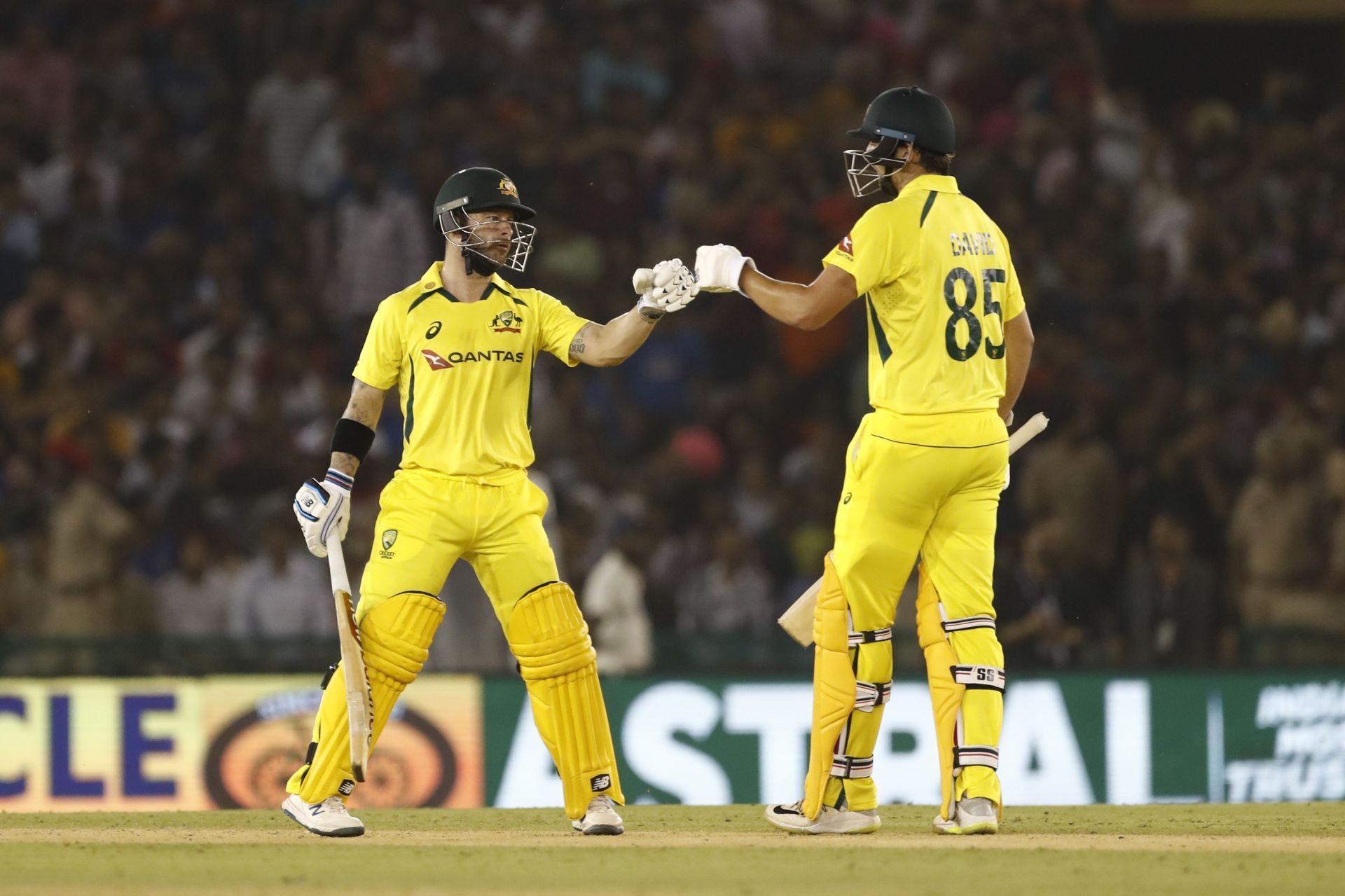 Australia go 1-0 up in the three-match series. (Credit: BCCI)