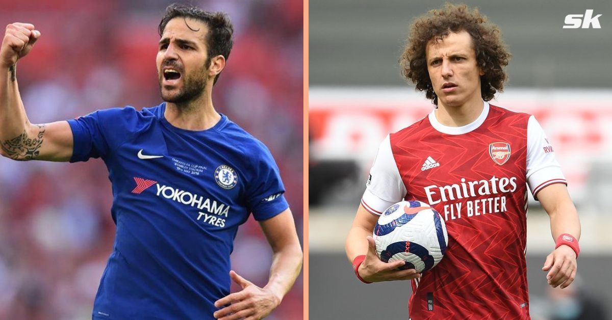 Cesc Fabregas at Chelsea and David Luiz at Arsenal