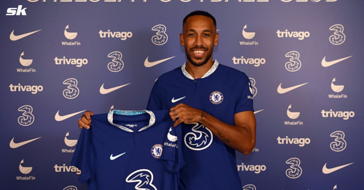 New Chelsea signing Pierre-Emerick Aubameyang.