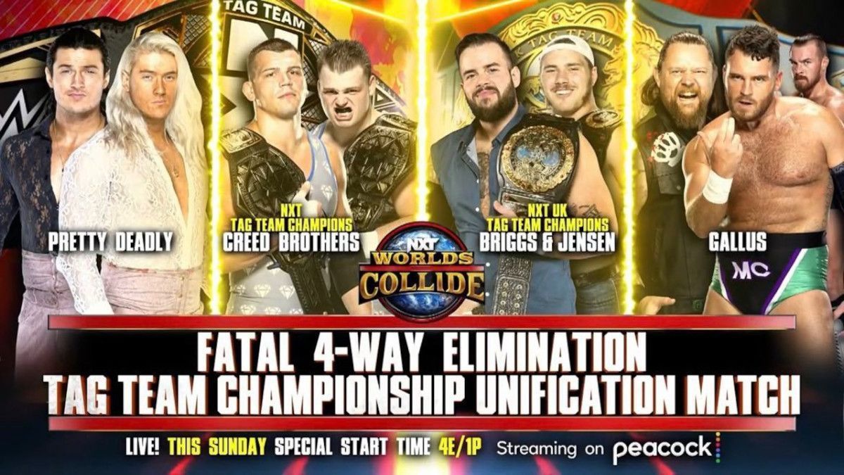 Four Tag Teams Compete to Unify the NXT Tag Team Championship