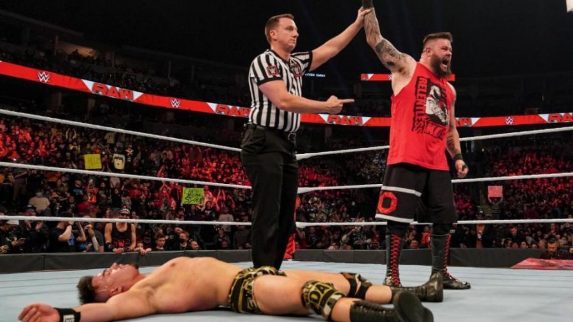 Kevin Owens will face Austin Theory next week on RAW