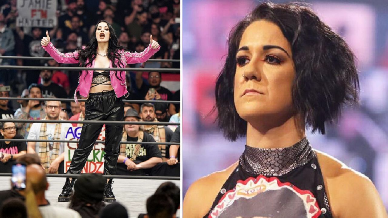 Bayley took to Twitter soon after Saraya