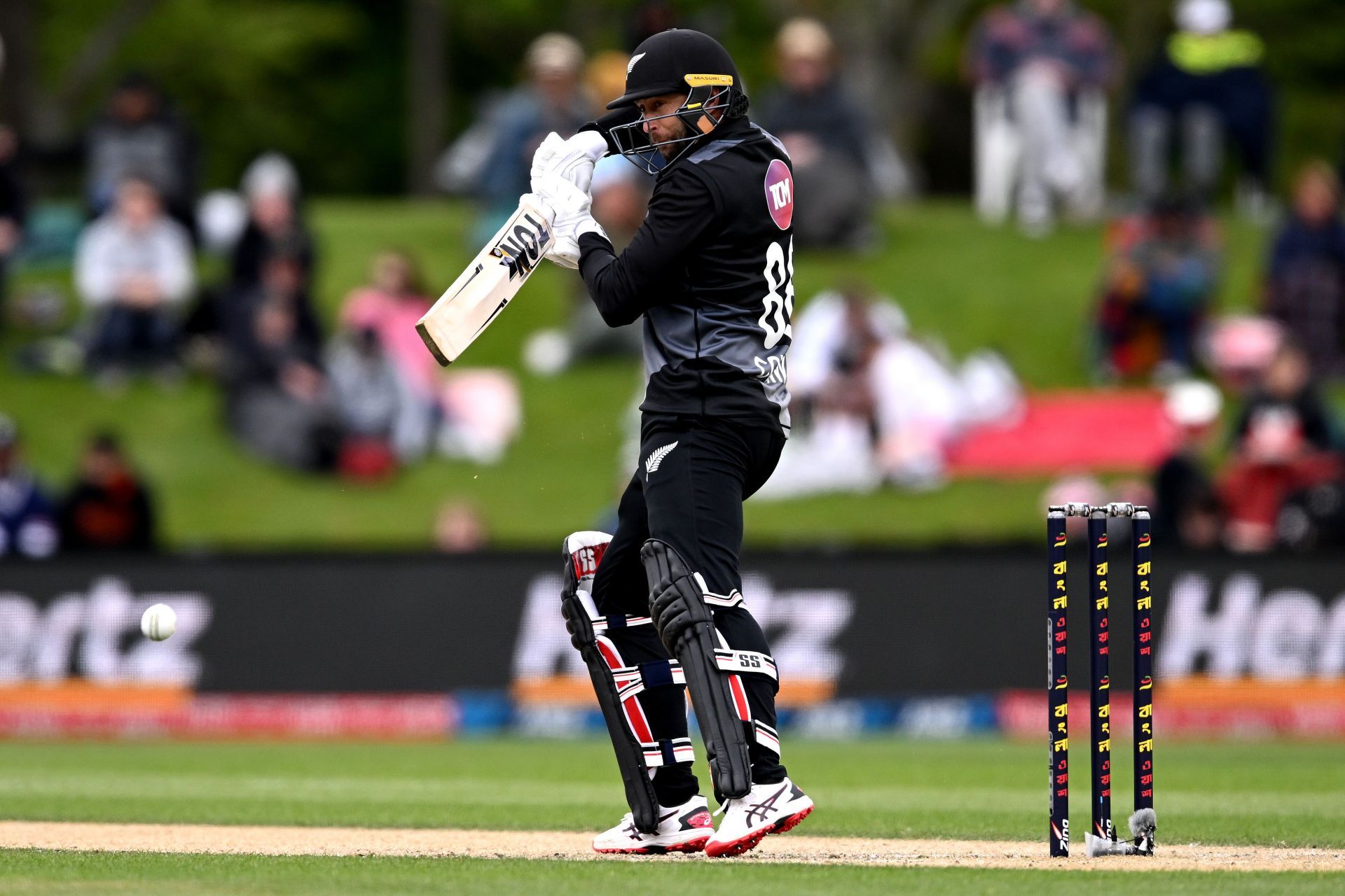 New Zealand batter Devon Conway is in fine form. Pic: Getty Images