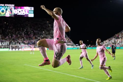 Gonzalo Higuain in action for Inter Miami