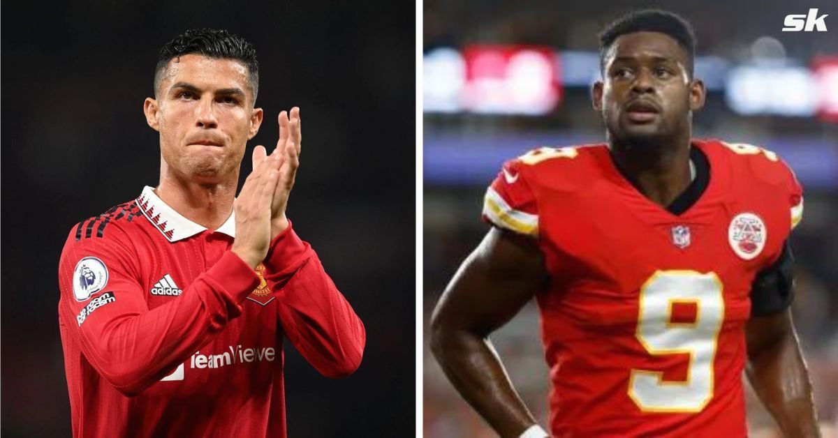 Juju-Smith Schuster imitated Cristiano Ronaldo