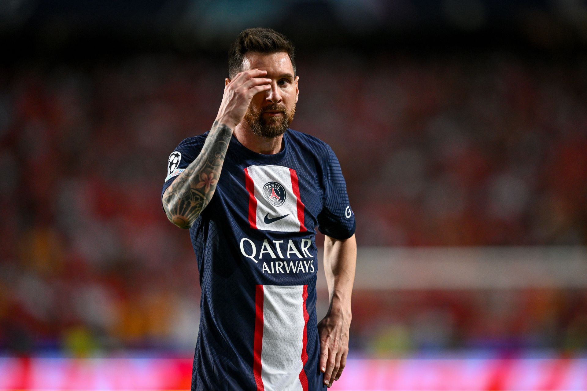PSG superstar Lionel Messi