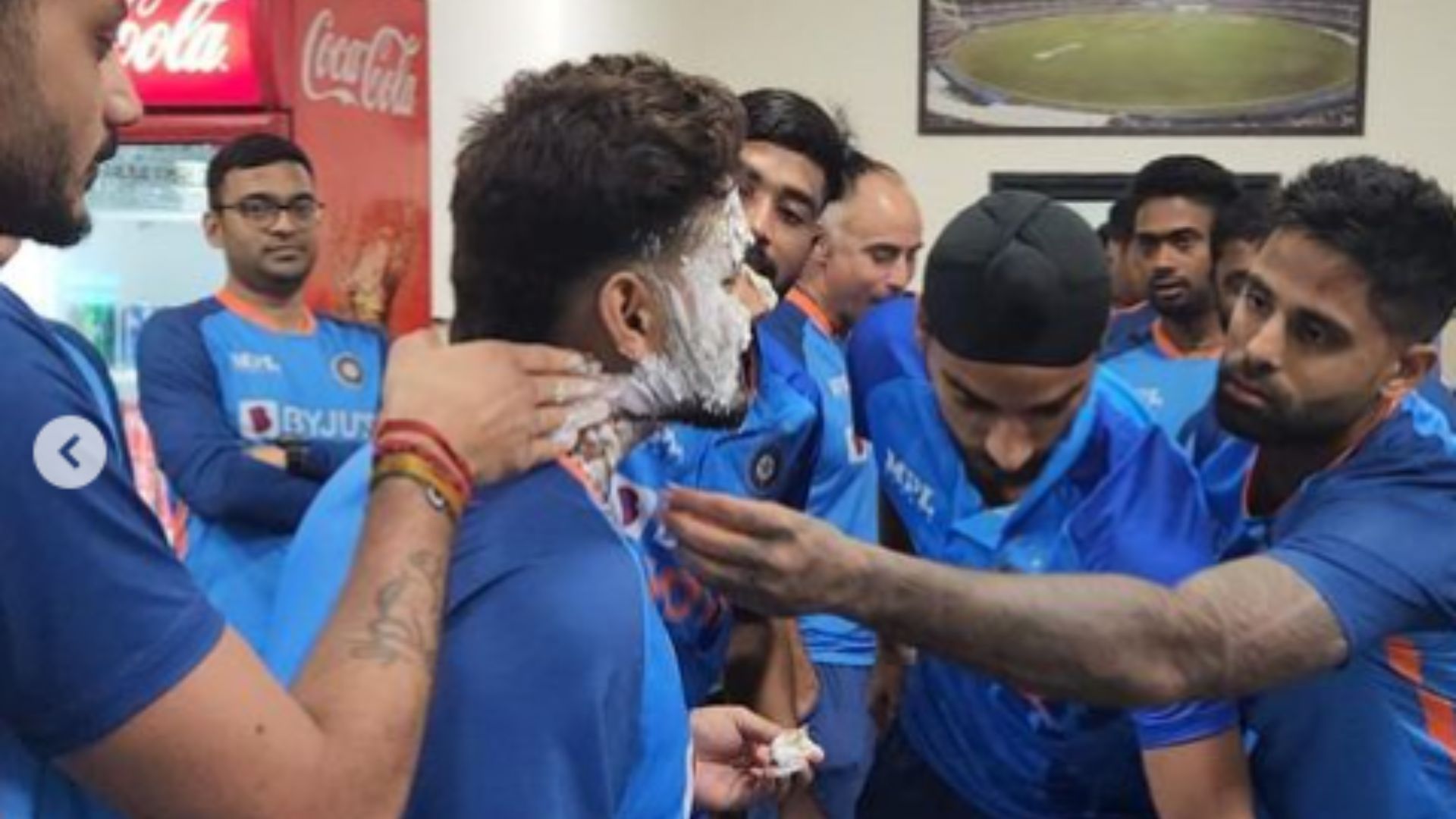 Photo shared by Rishabh Pant on his Instagram account