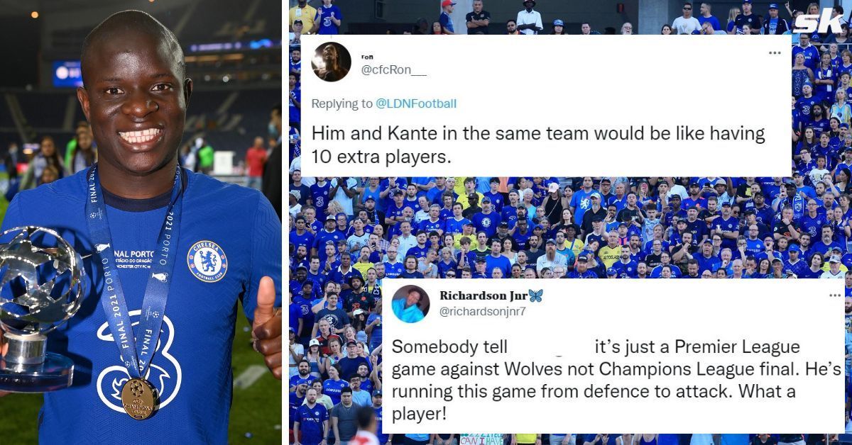 Chelsea fans were impressed with midfielder