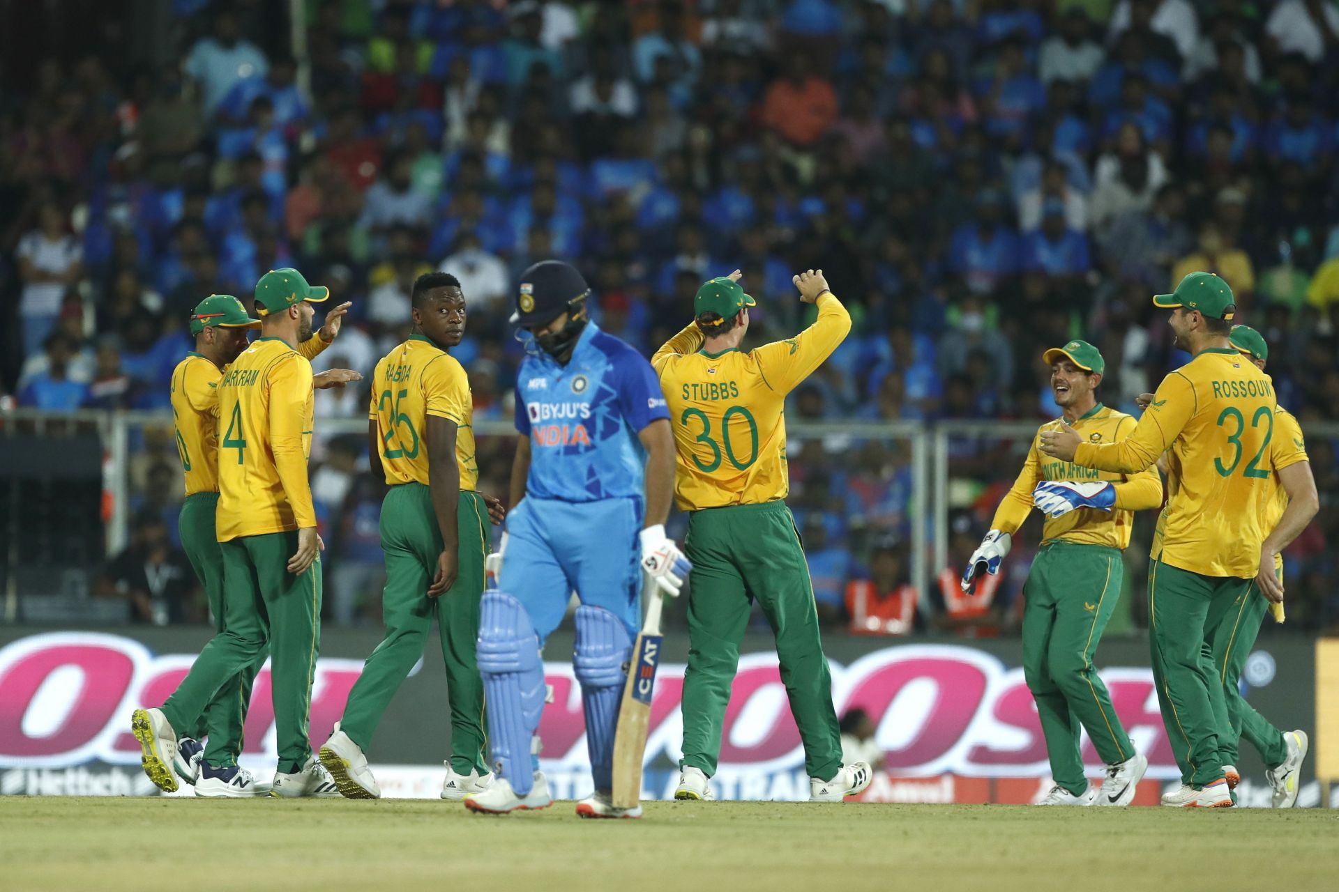 India are 1-0 ahead in the three-match T20I series against South Africa (Image: Getty)