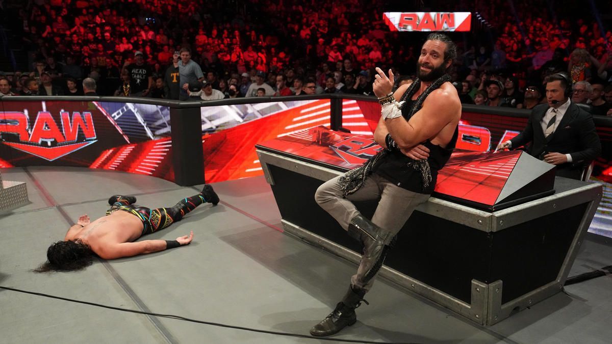 Elias has also taken exception to Rollins' antics