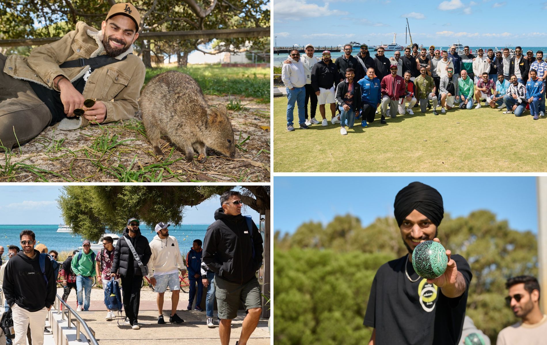 Team India, Rottnest Island