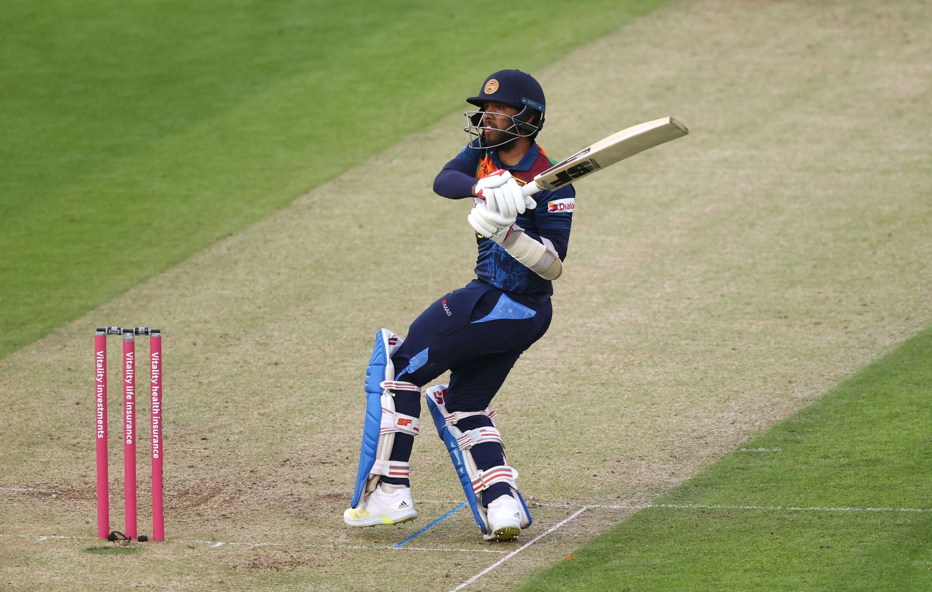 Kusal Mendis in action during the England v Sri Lanka - T20 International Series Second T20I (Image: Getty)