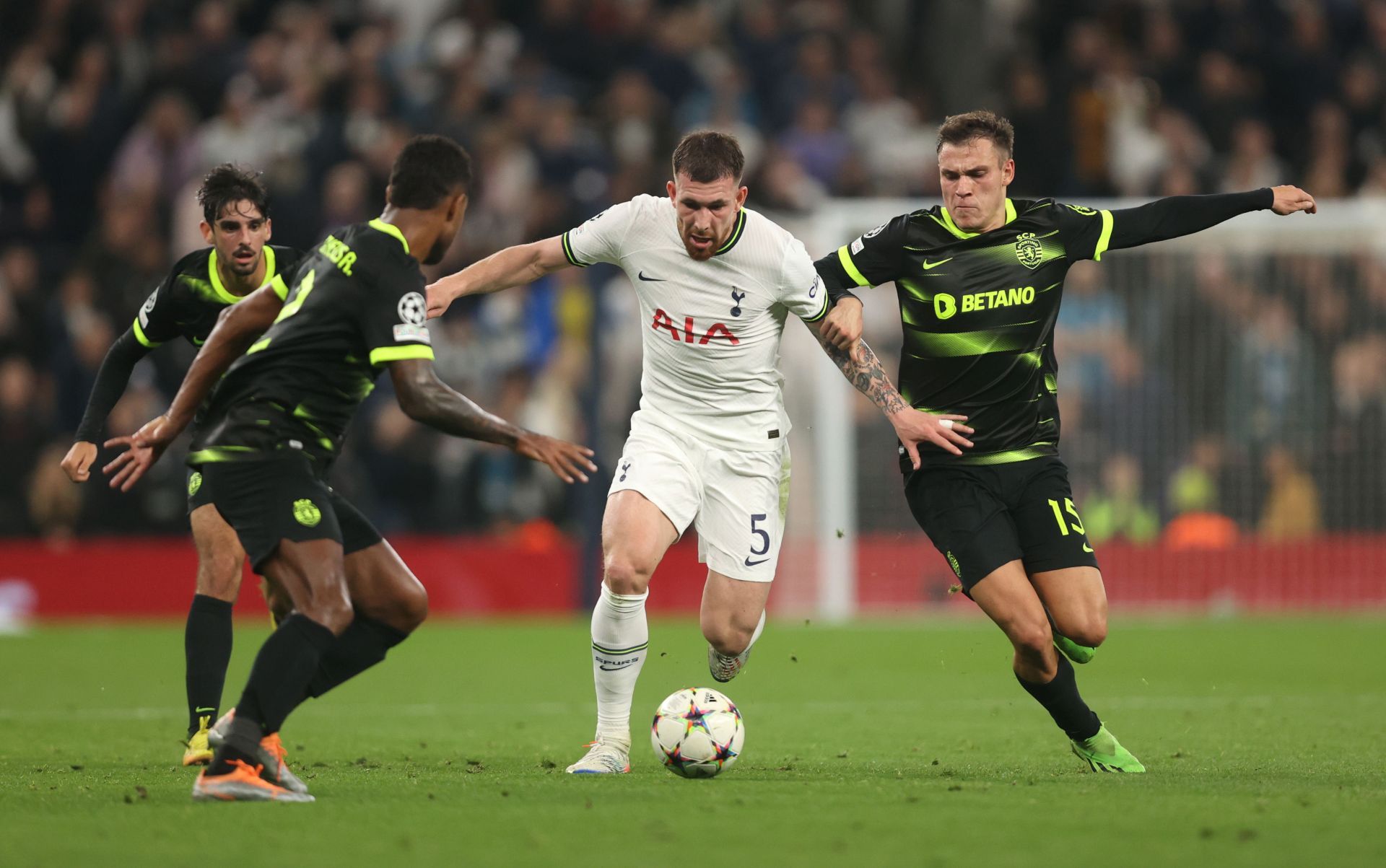 Pierre-Emile Hojbjerg is a first-team regular at Tottenham Hotspur.