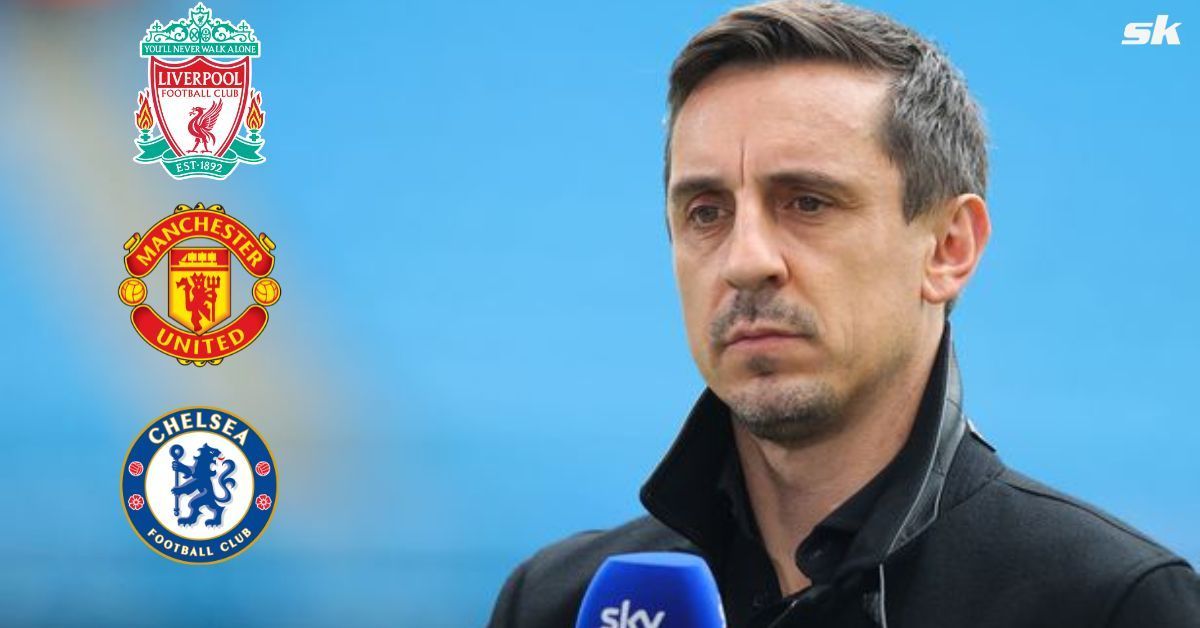 Gary Neville backs Manchester United to beat Liverpool and Chelsea in top four race