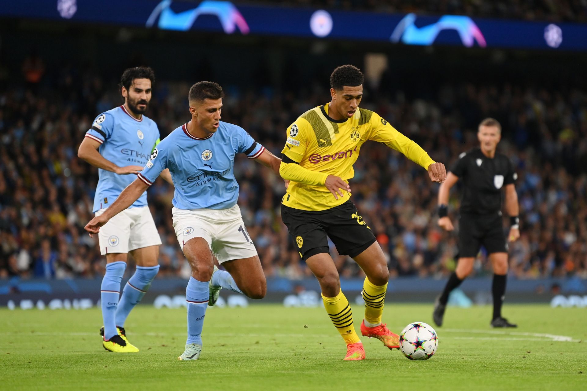 Manchester City v Borussia Dortmund: Group G - UEFA Champions League