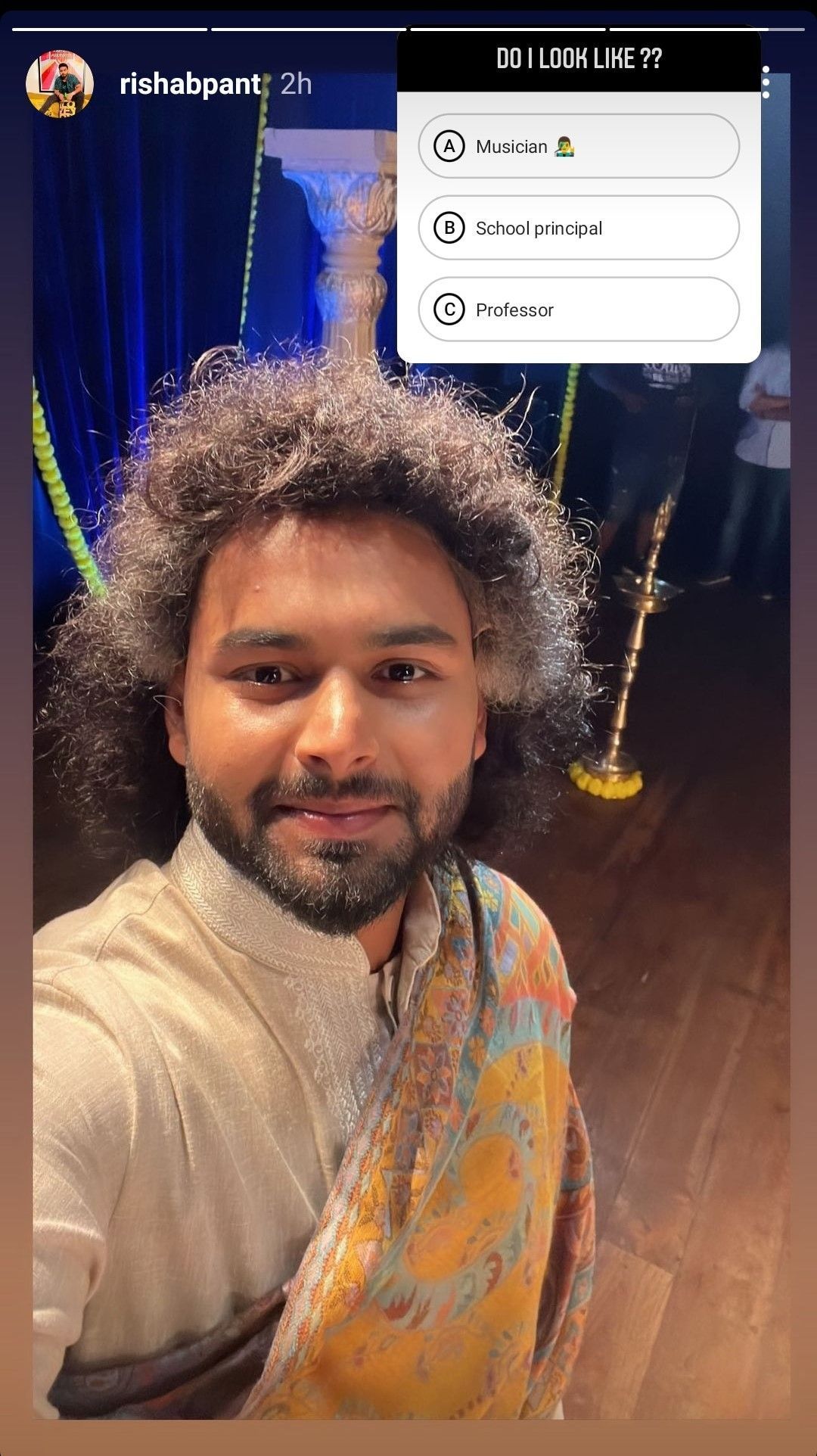 Source: Rishabh Pant Instagram Story