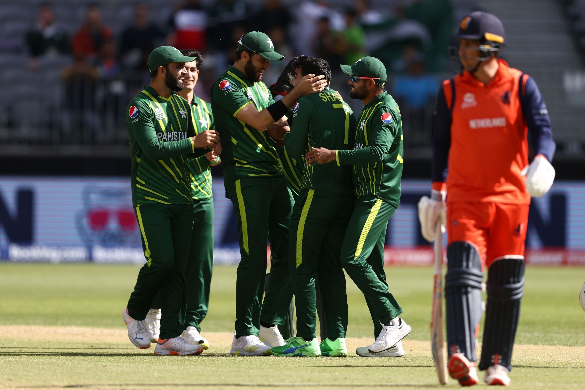 Shadab Khan was the Player of the Match in the Pakistan versus Netherlands game.