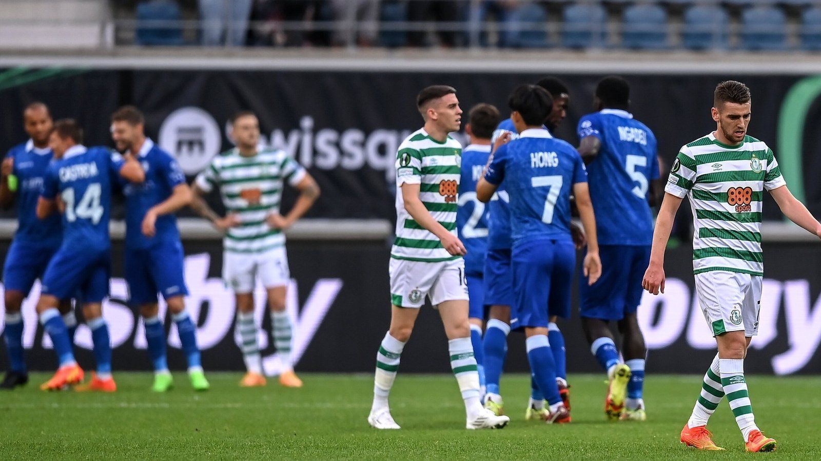 Gent beat Shamrock 3-0 in their first encounter in September