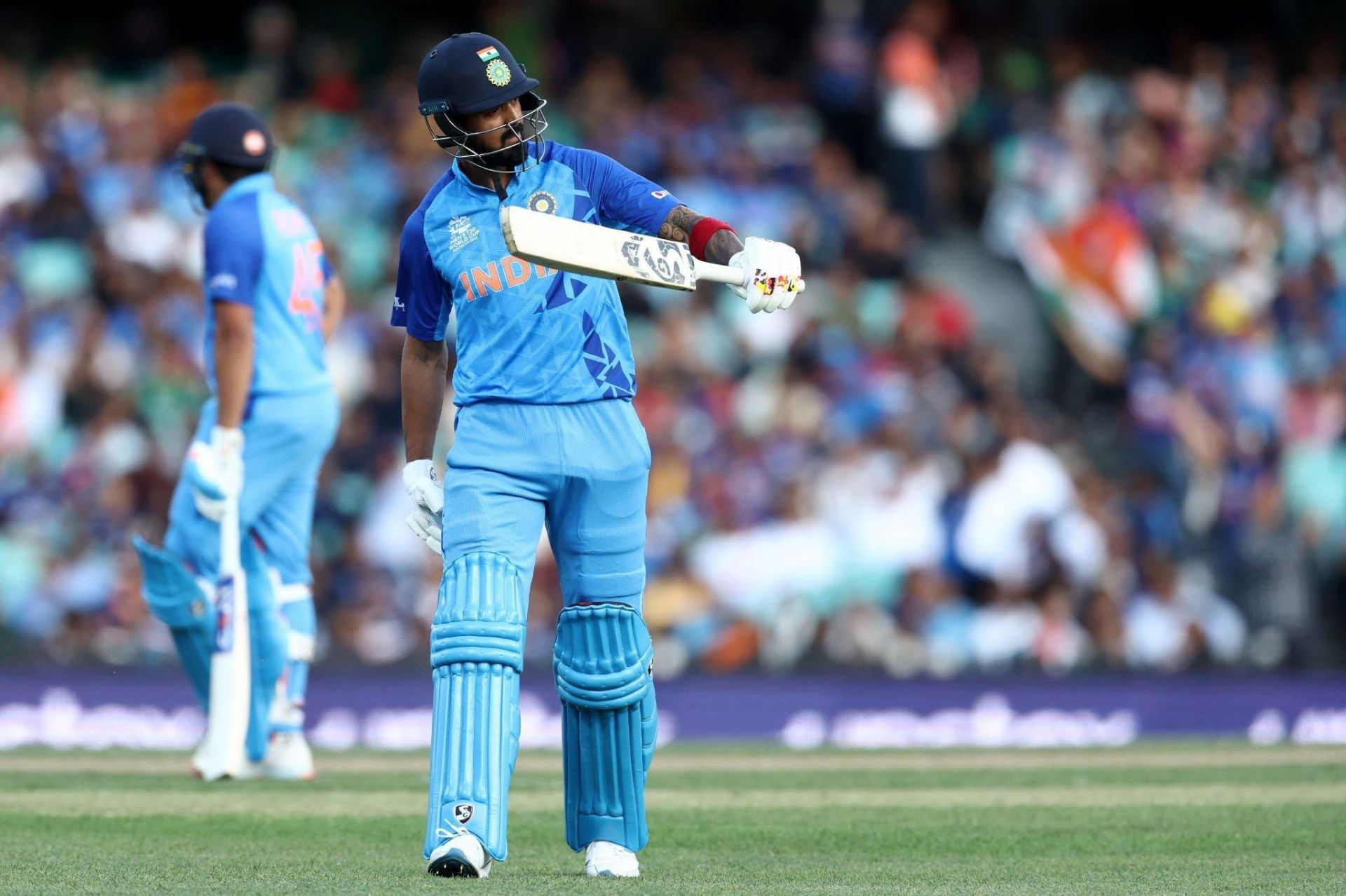 KL Rahul failed for the third T20 World Cup game in a row