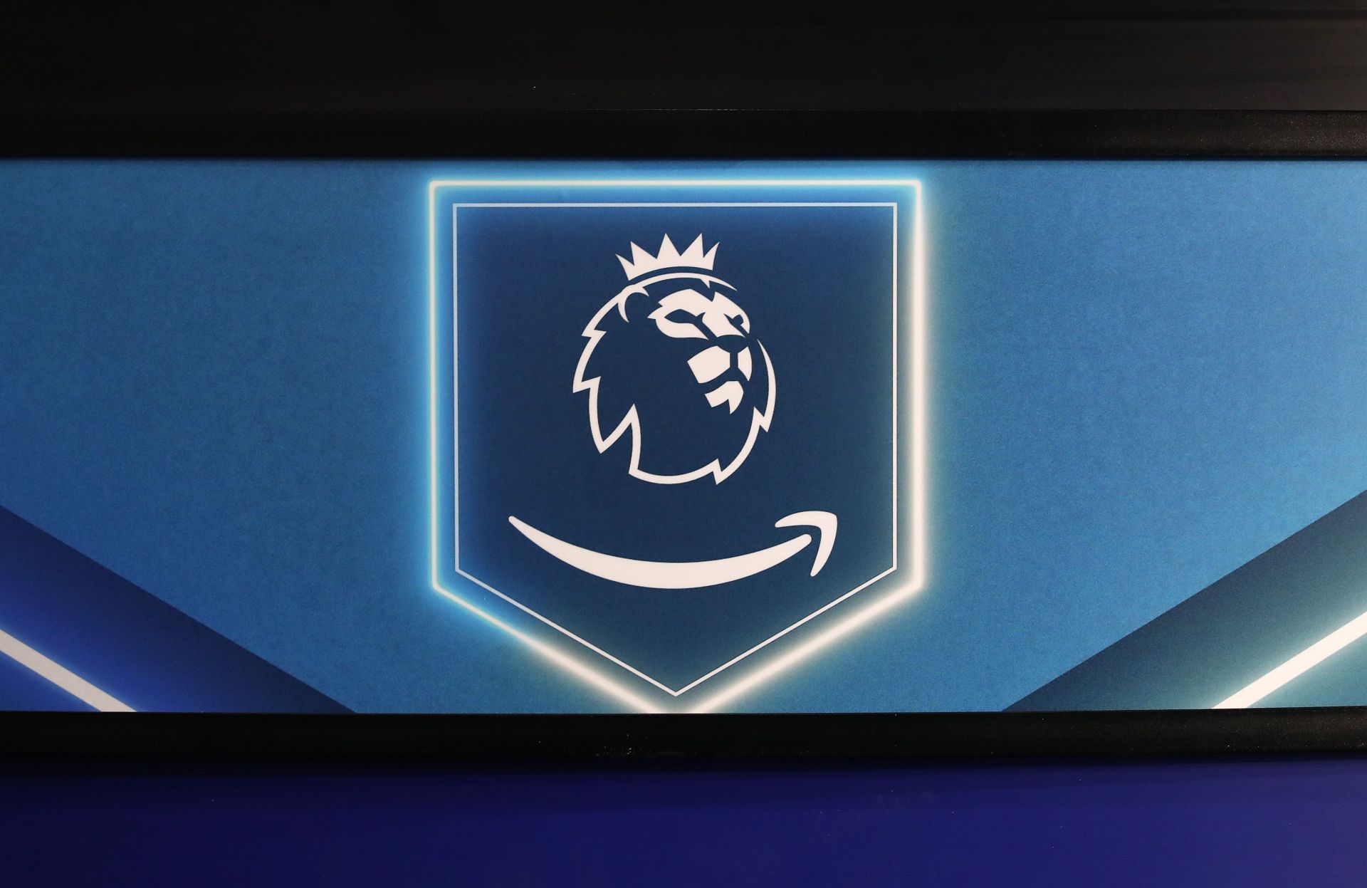 The Premier League logo.