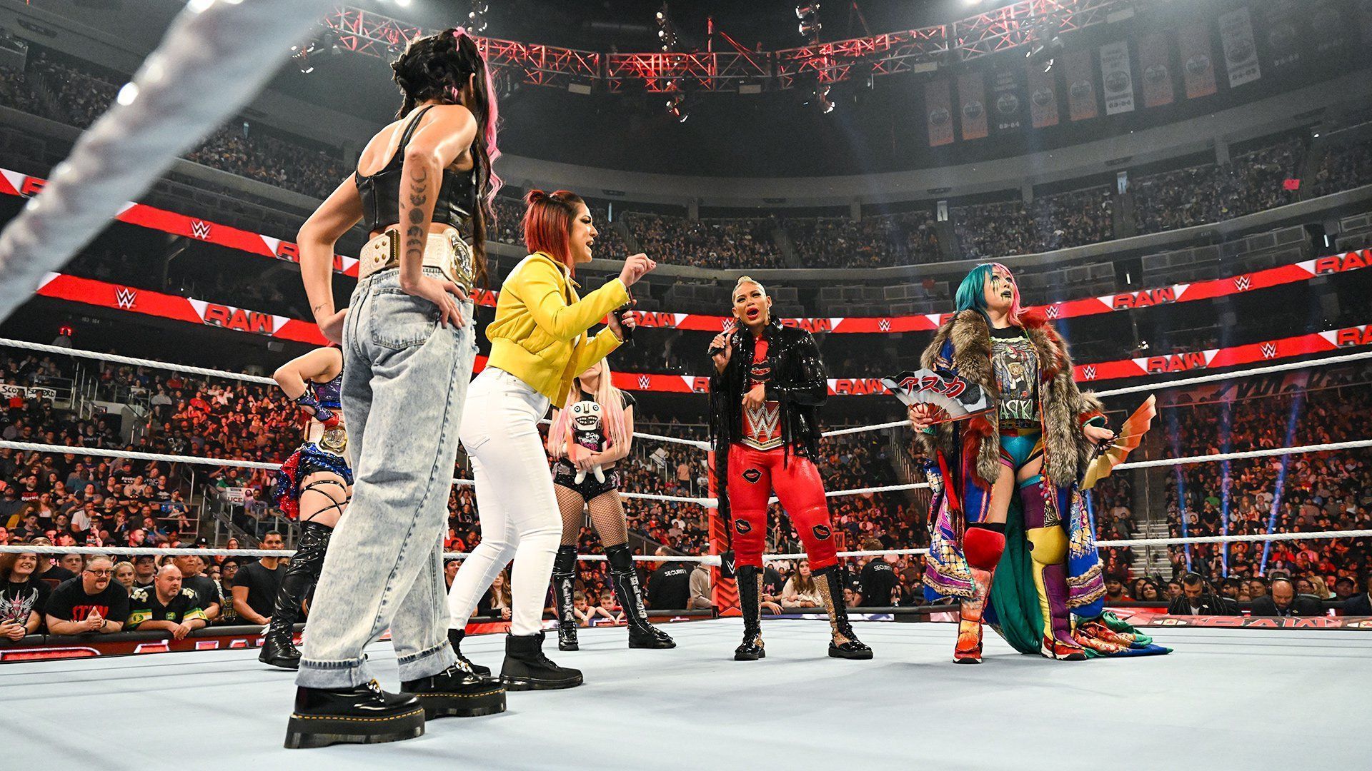 Stars of Monday Night RAW