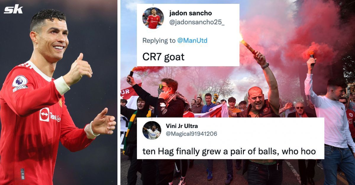 Manchester United fans delighted to see Cristiano Ronaldo start