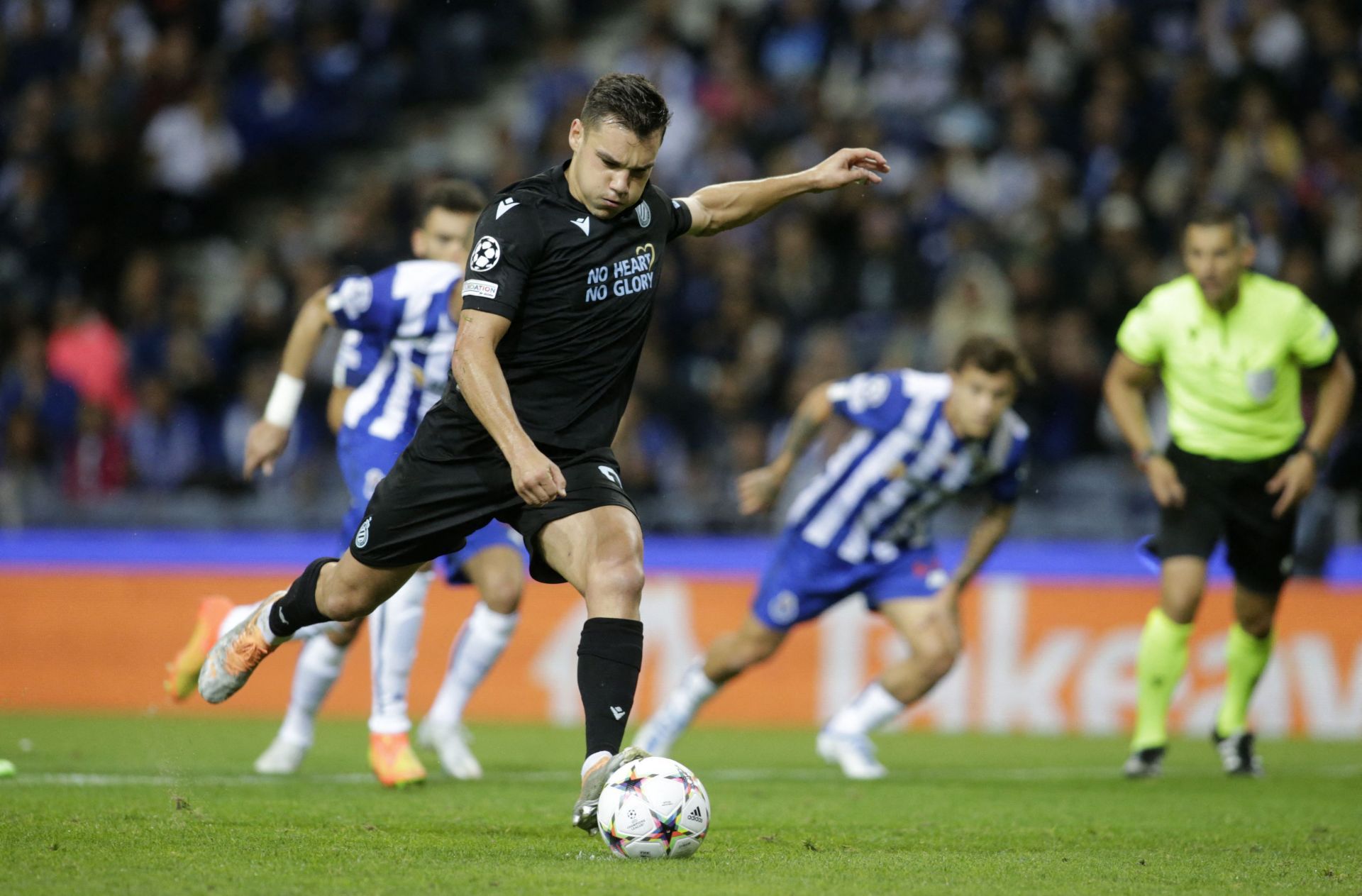 Club Brugge take on Porto in the Champions League on Wednesday