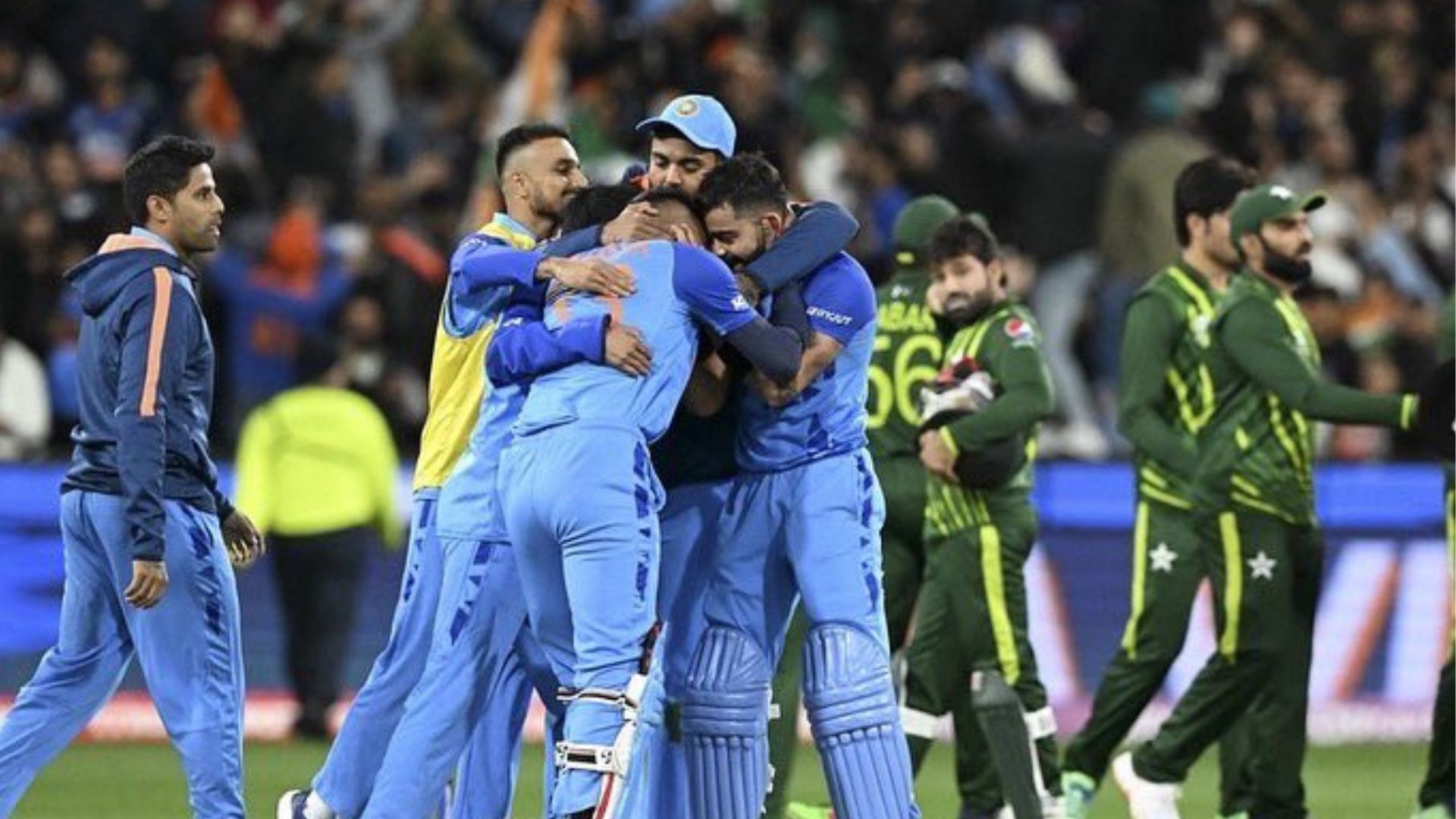 India defeated Pakistan by 4 wickets on the final delivery of the match.