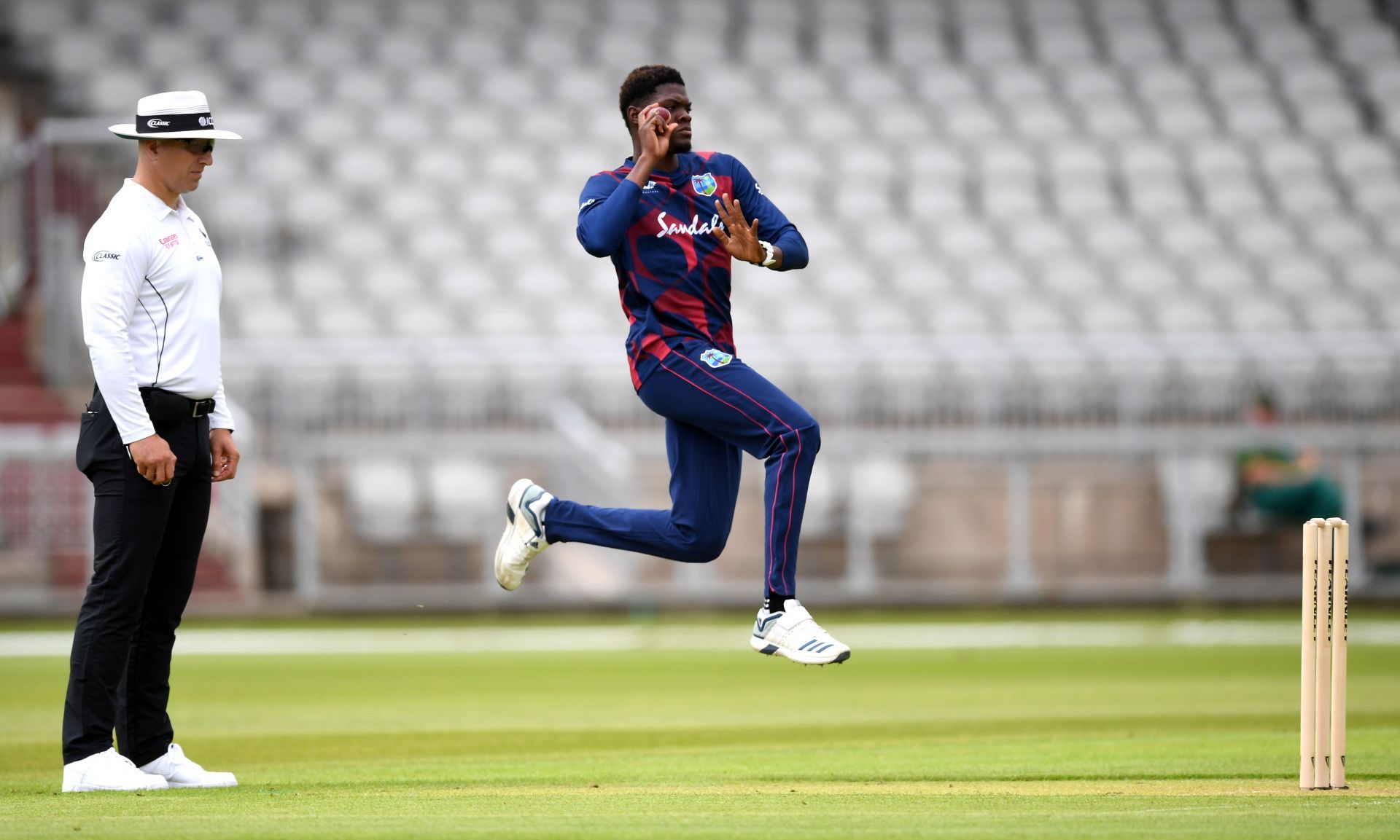 Alzarri Joseph is the leading wicket-taker in the T20 World Cup 2022 (Image: Getty)