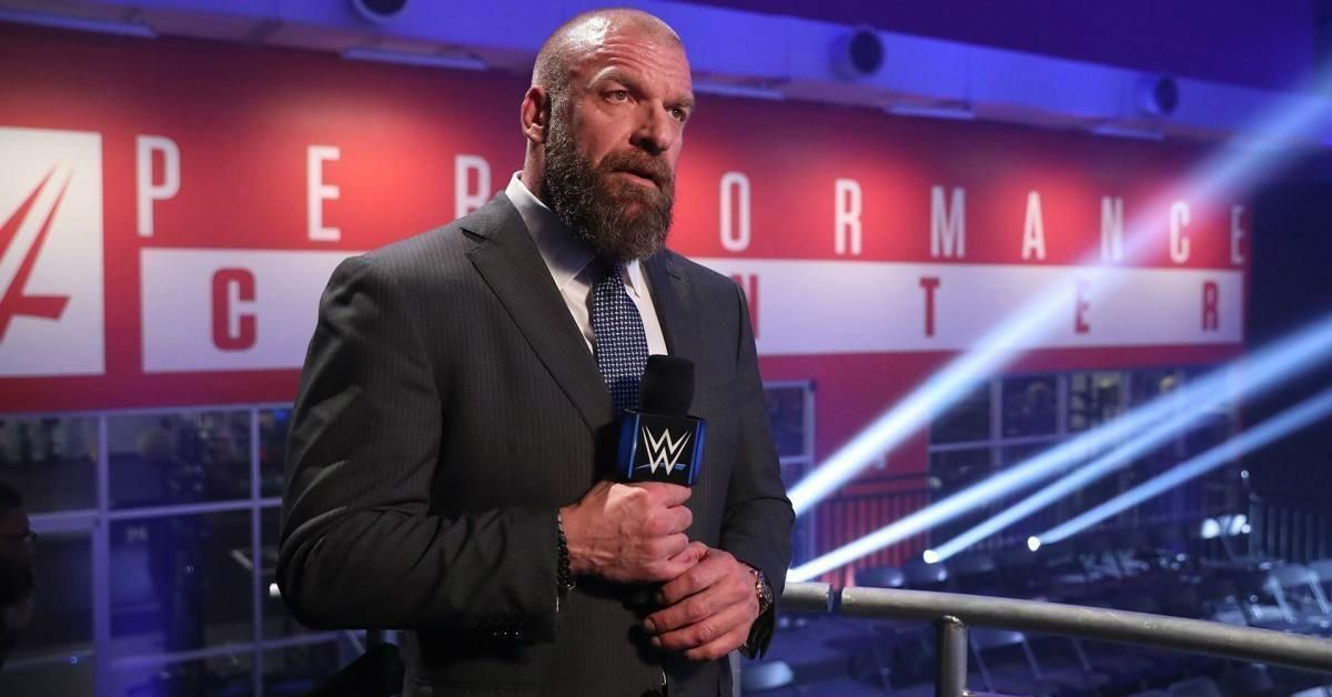Triple H was once the head-honcho of NXT