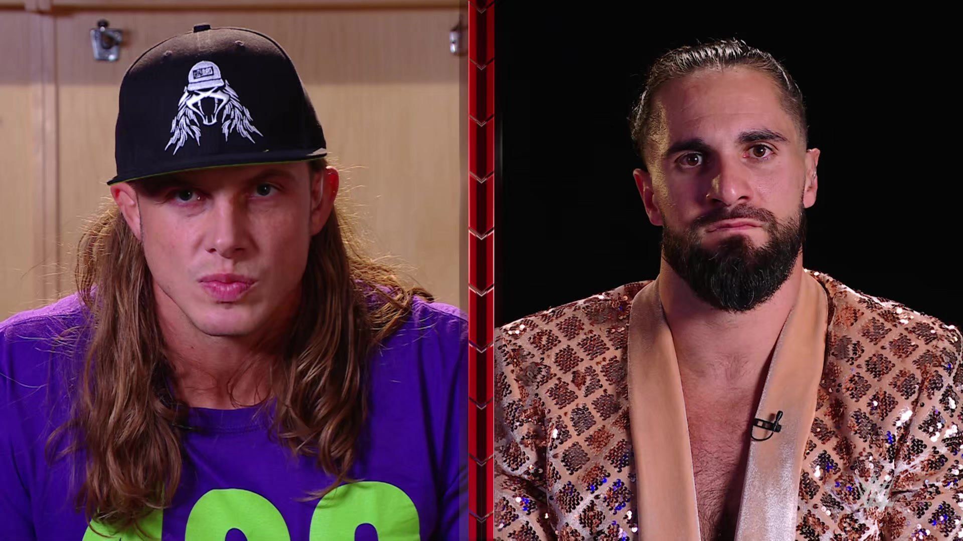 Matt Riddle and Seth Rollins had an intense segment