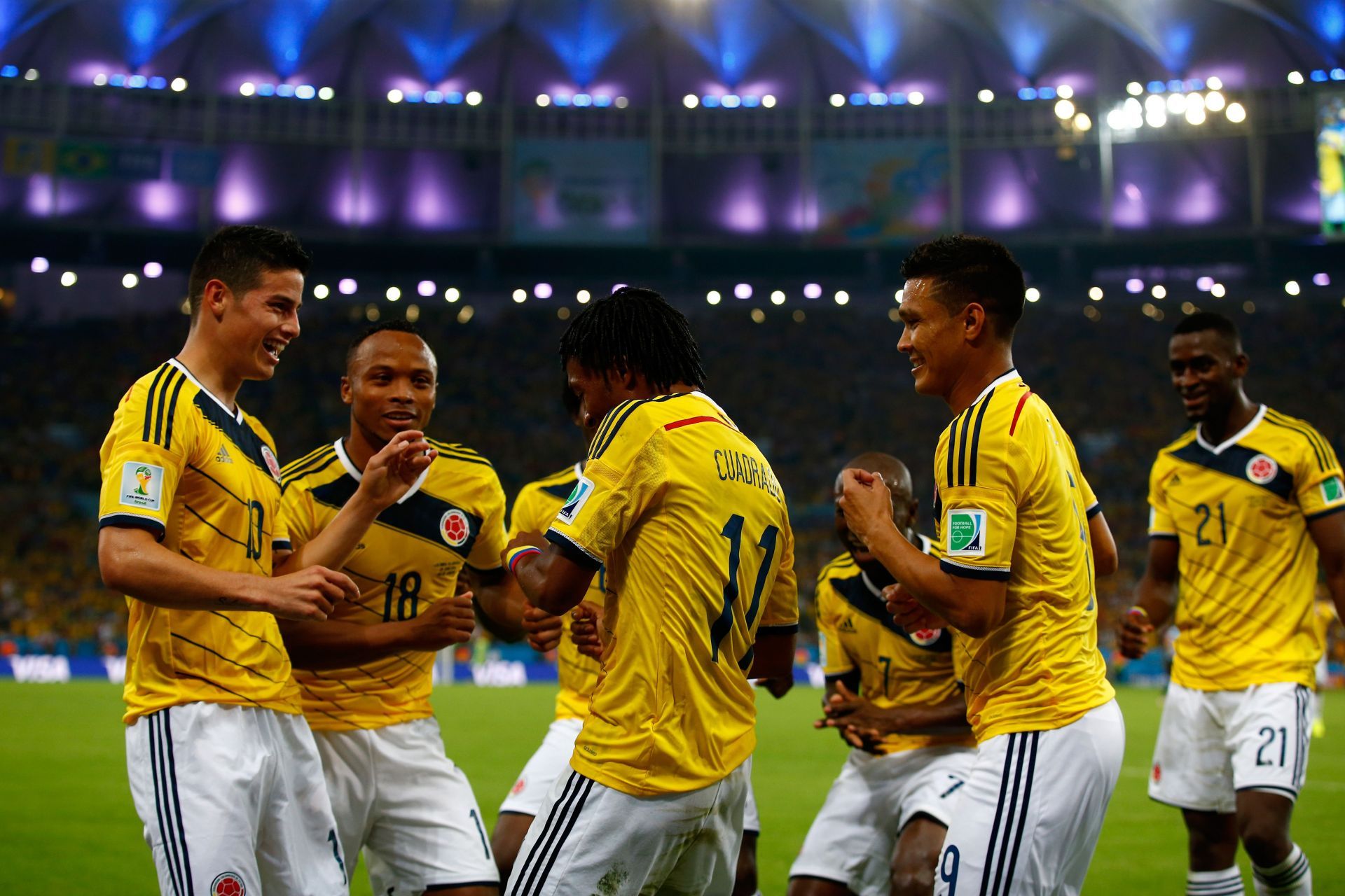 Colombian joy at 2014 World Cup