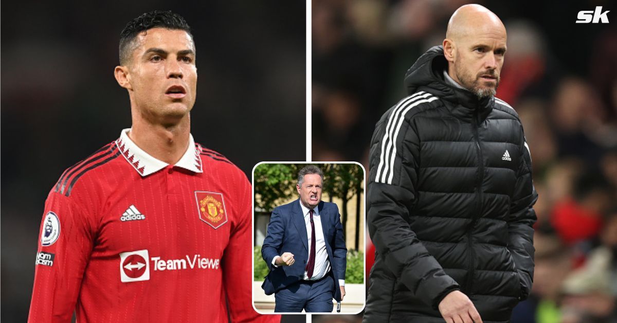 Piers Morgan unhappy with Erik ten Hag over the treatment of Cristiano Ronaldo