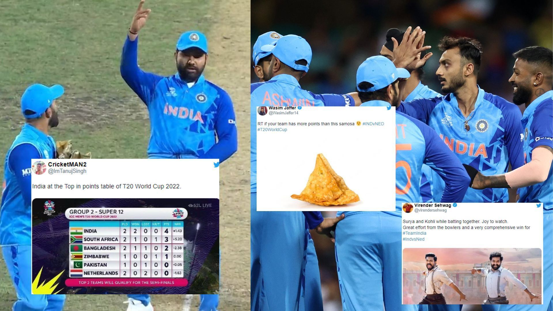 Fans reacted to India