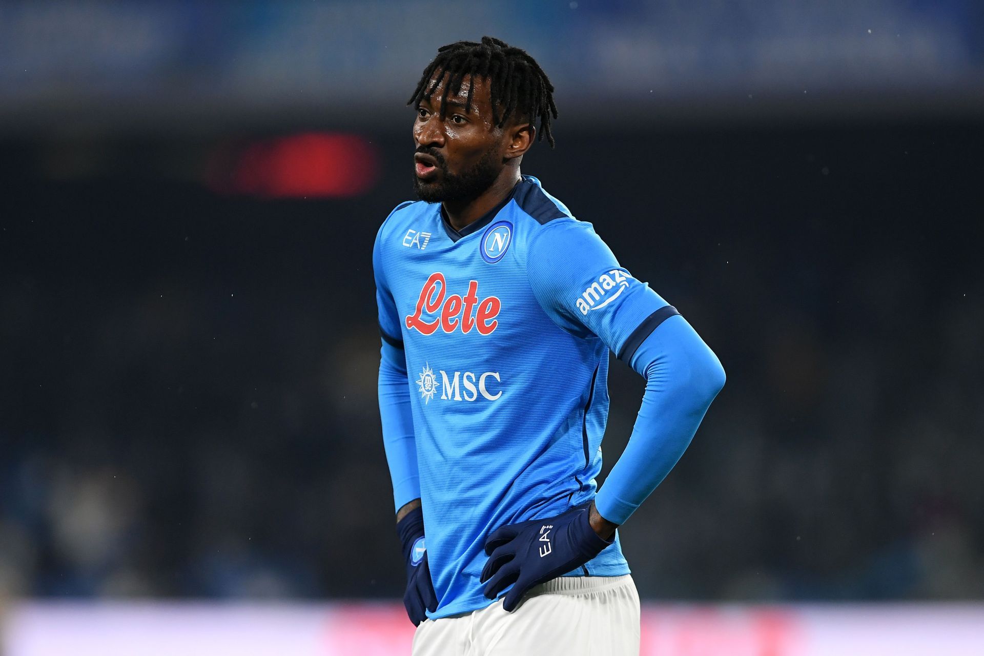 Frank Andre Zambo Anguissa SSC Napoli v AC Milan - Serie A