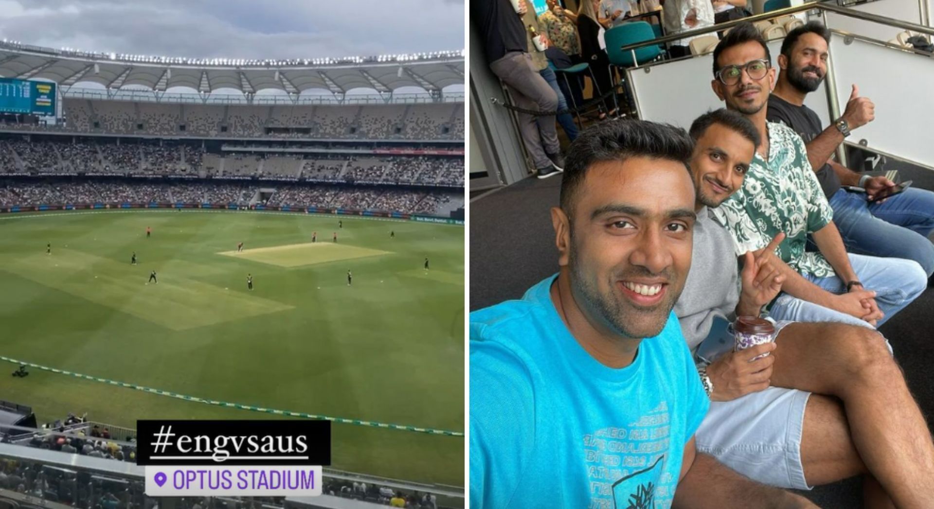 Ravichandran Ashwin shared a selfie with bunch of Indian players. [Pic credits: Instagram]