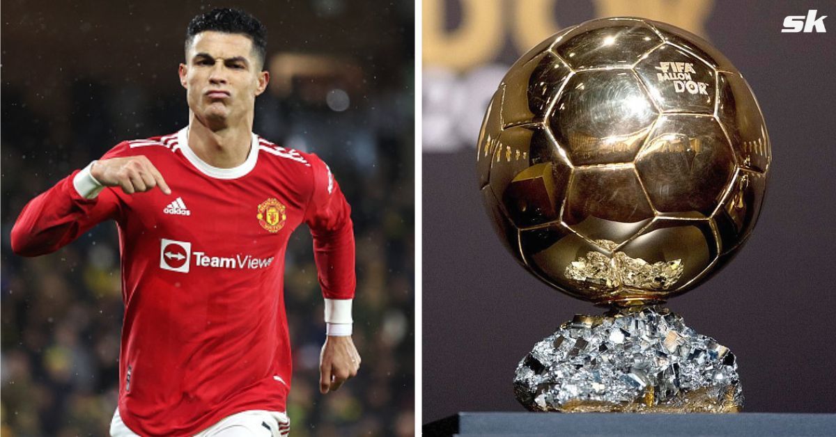 Ronaldo has received his Ballon d