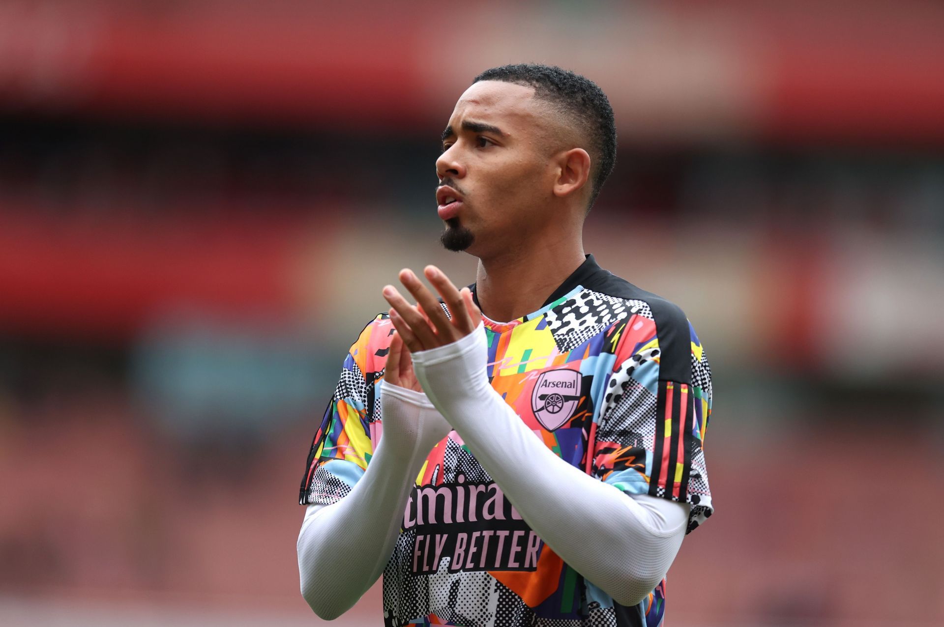 Gabriel Jesus has admirers at the Santiago Bernabeu.