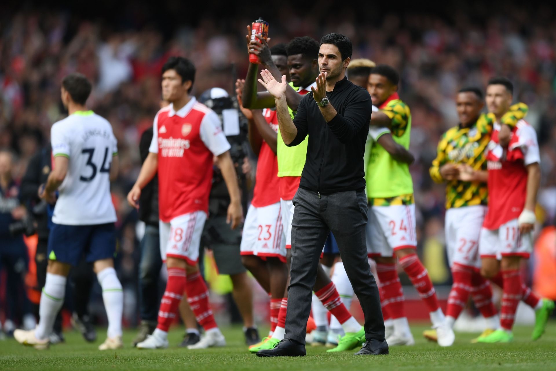 Arsenal manager Mikel Arteta.