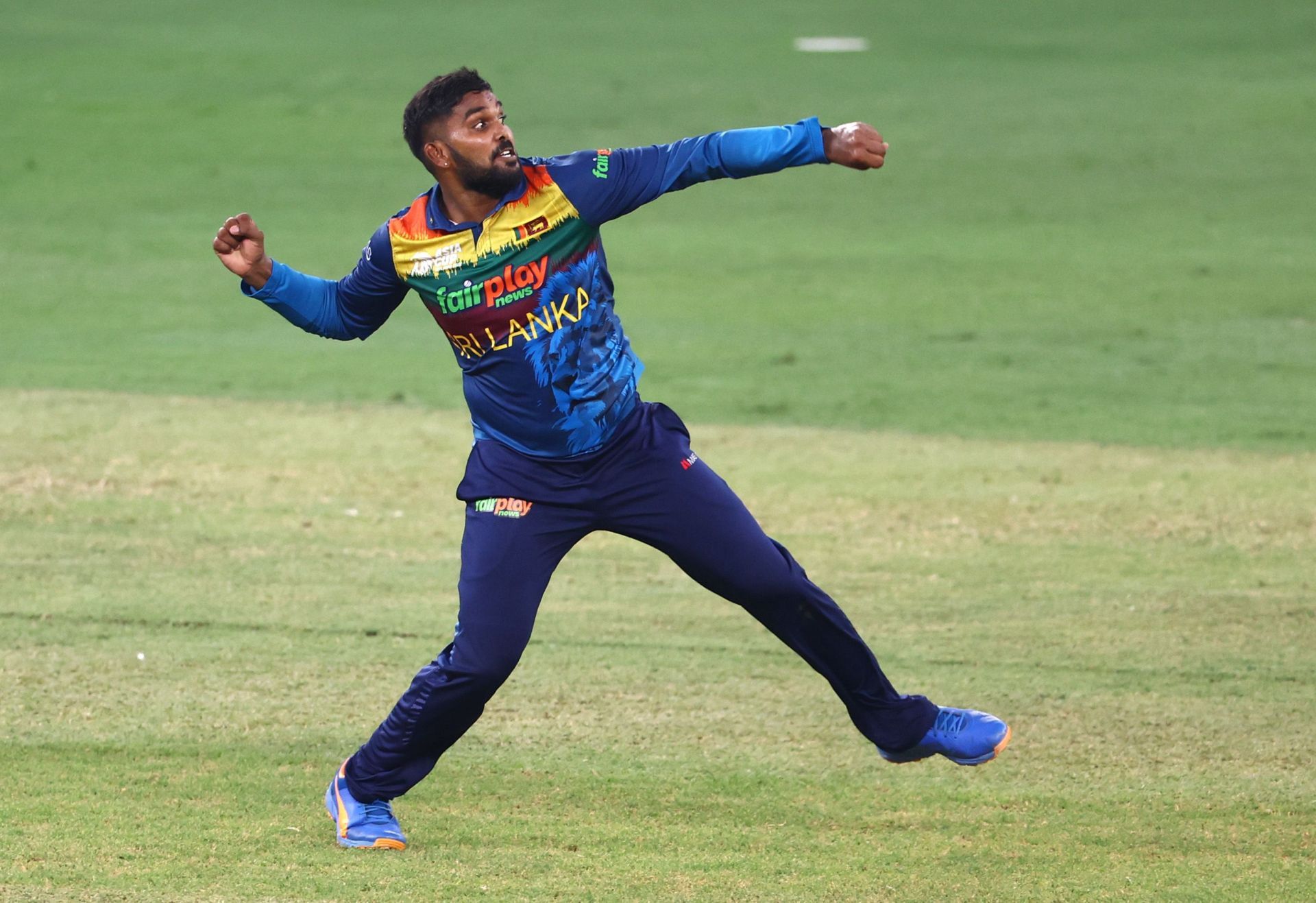 Wanindu Hasaranga picked up three wickets in Sri Lanka&#039;s win against the Netherlands.