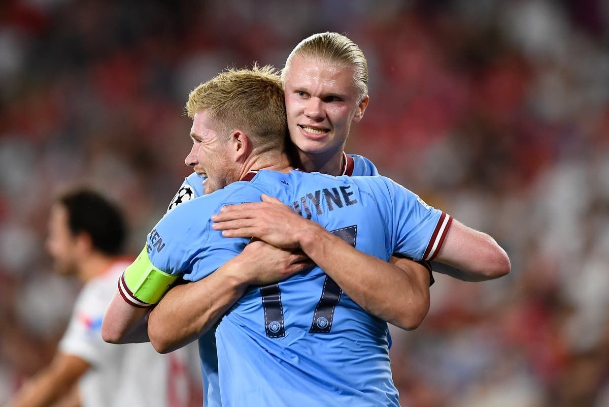 Manchester City's Kevin De Bruyne and Erling Haaland seem to be a match made in heaven.